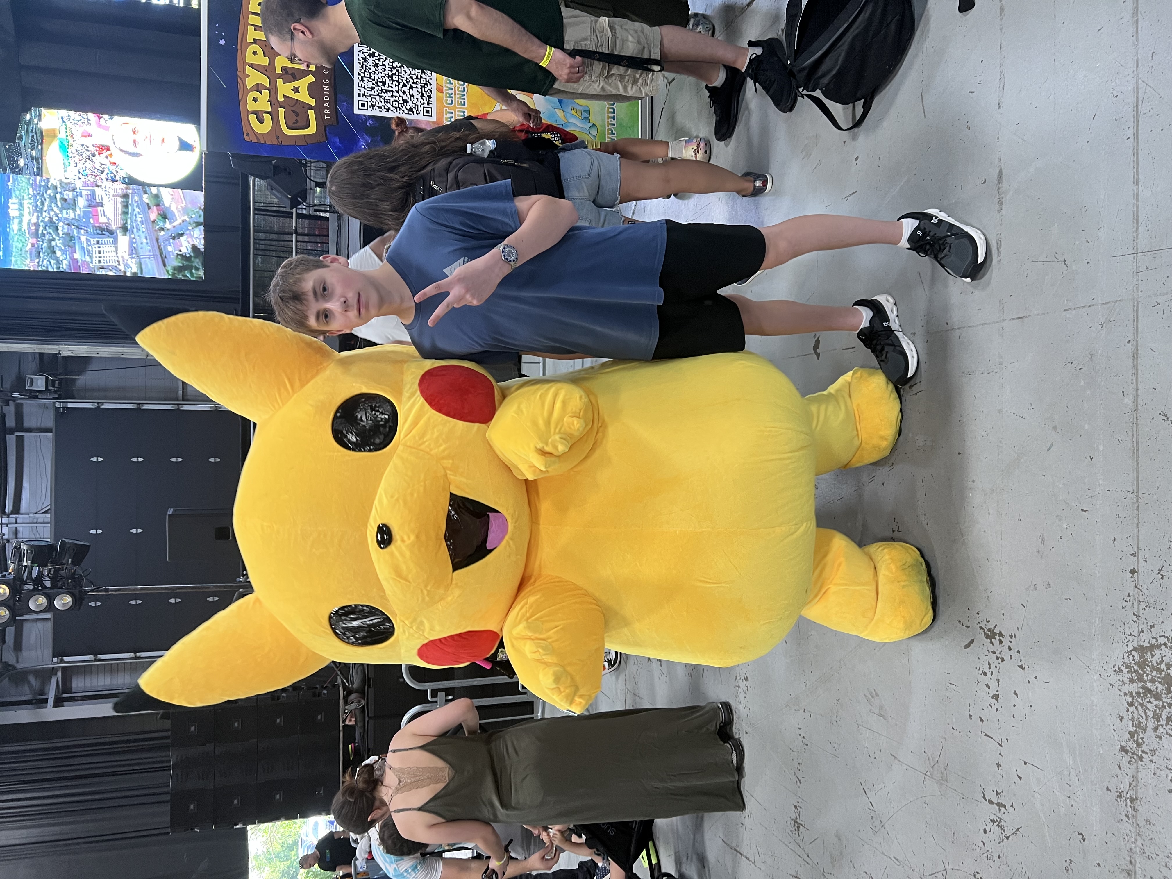 This is my cute face with Pikachu.